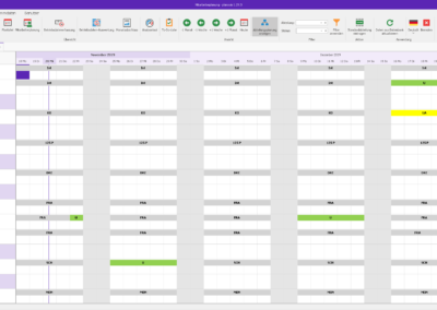 planovis Personaleinsatzplanung Screenshot